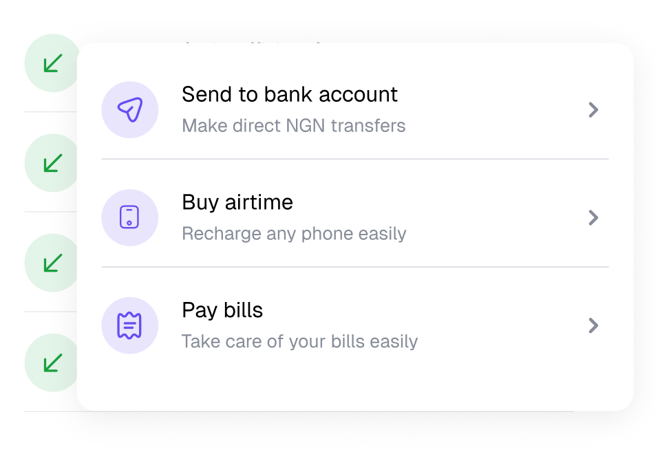 MAKE PAYMENTS
